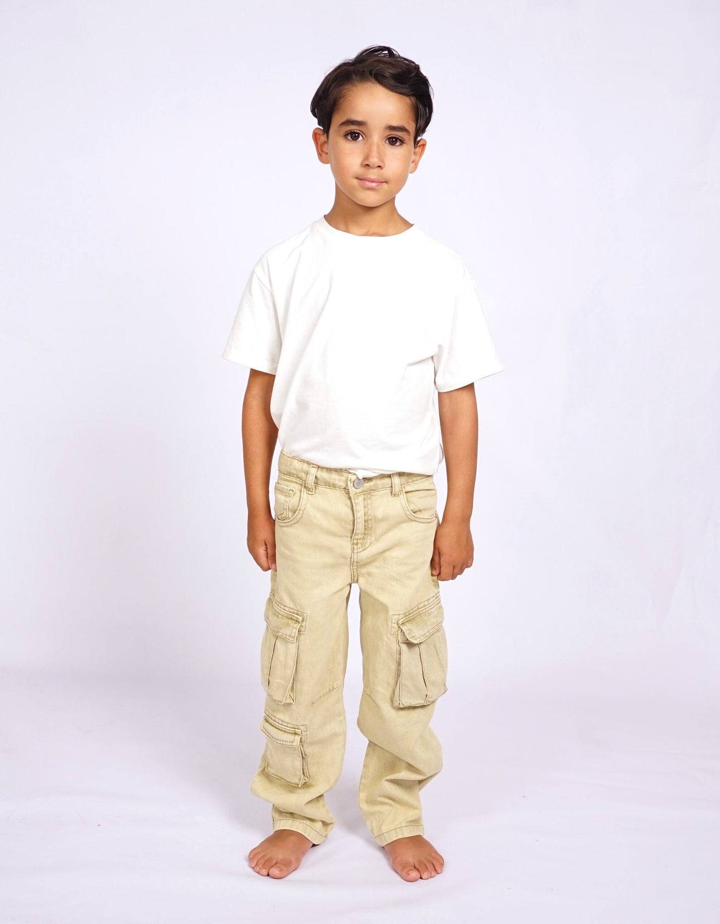 Pantalon cargo multi-poches Basquiat