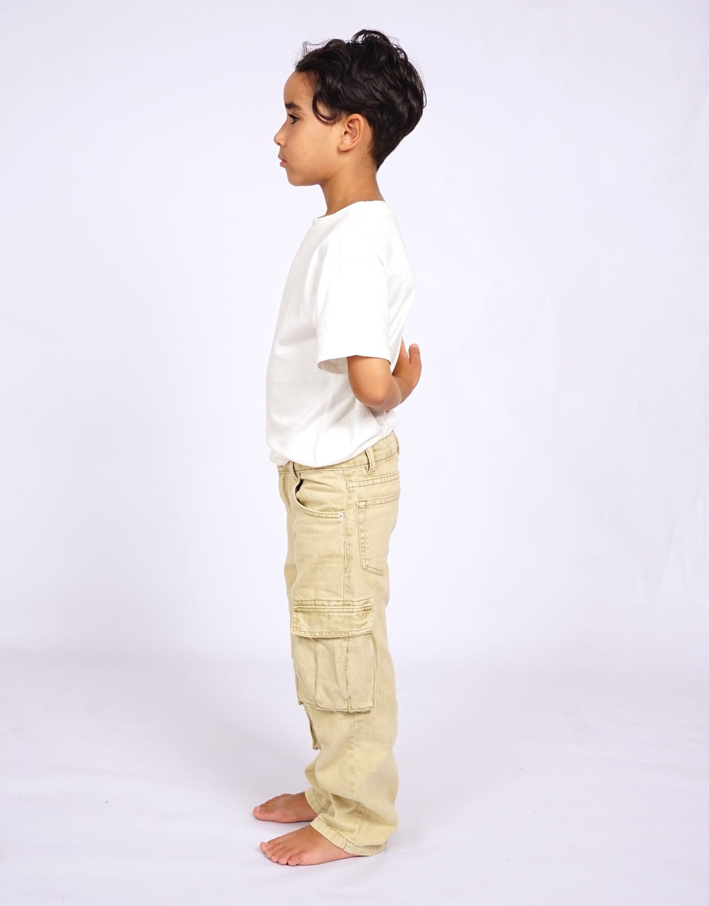 Pantalon cargo multi-poches Basquiat