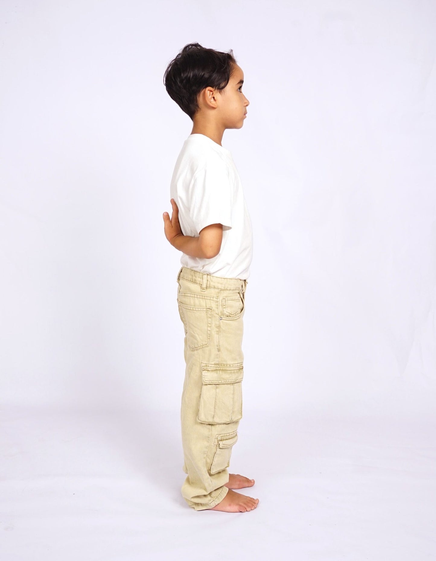 Pantalon cargo multi-poches Basquiat