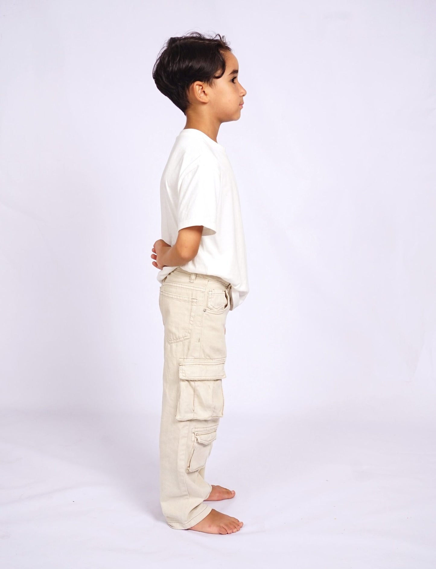 Pantalon cargo multi-poches Basquiat